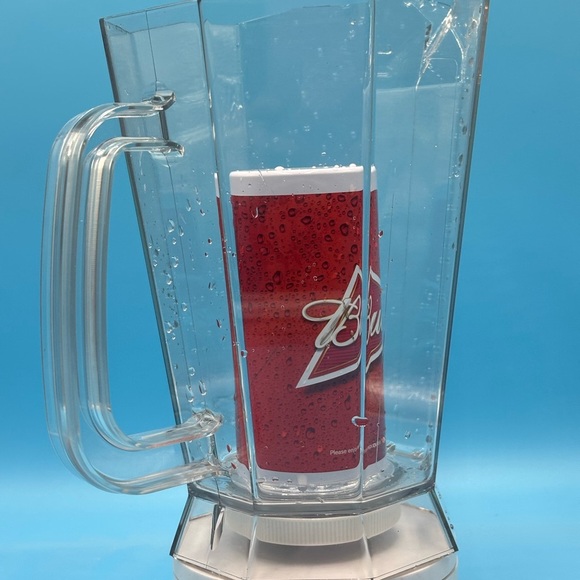 Case of Six 52oz Budweiser Polar Pitchers. Cooling Centre For Ice Cubes. - Picture 5 of 12